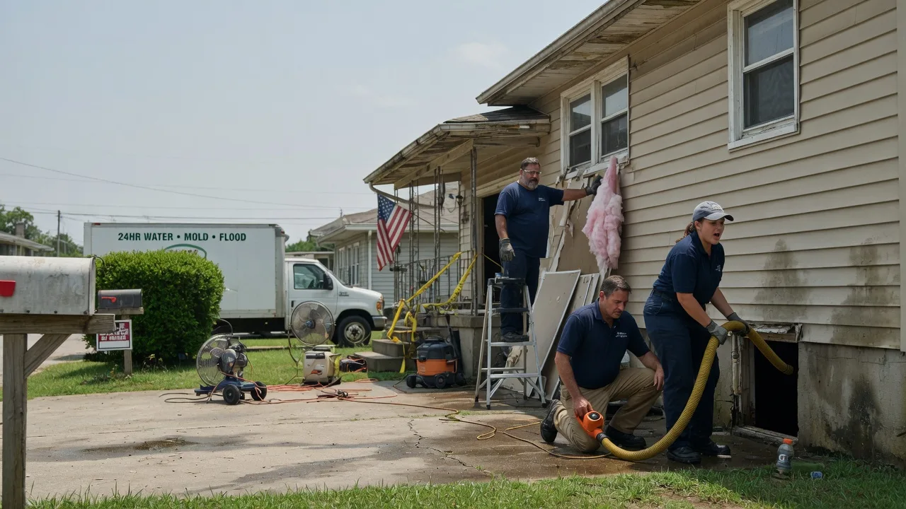 Water Damage Repair in Gilbertsville, PA near me